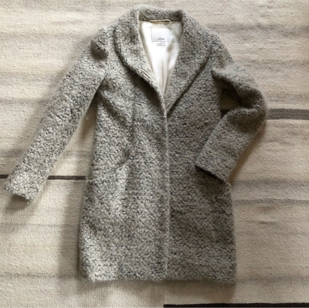Wilfred wool coat
